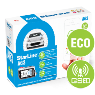    ,  GSM      StarLine A63 v2 GSM ECO